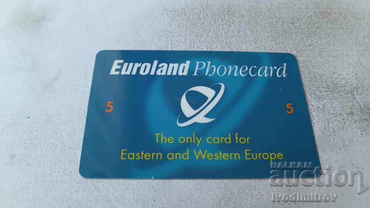 Voucher Euroland Phonecard