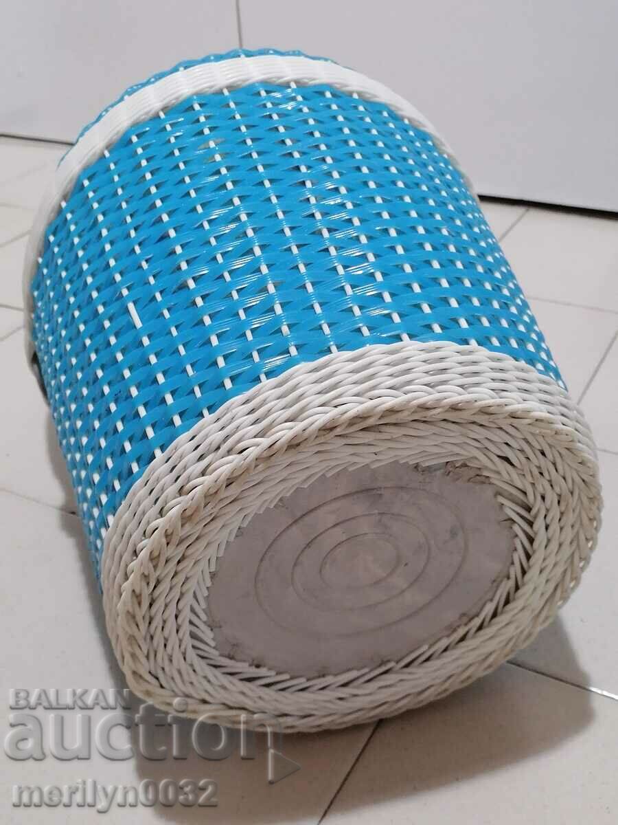 Delivery of Old damajana with braid, large bottle, glass