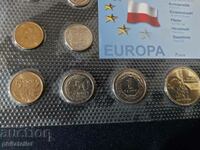 Complete set - Poland, 8 coins
