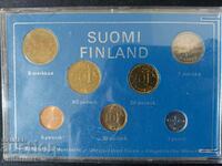 Finlanda 1974 - Set complet de 7 monede