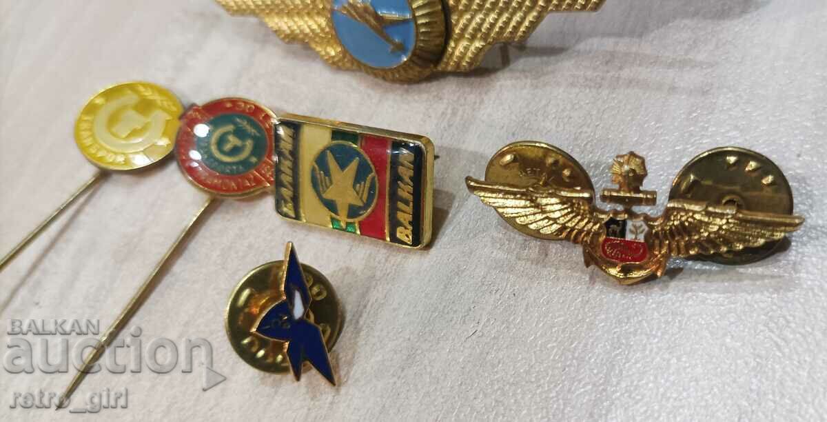 Aviator insignia and badges. with price 19.00 BGN | € 9.71 Aviator insignia and badges. with price 19.00 BGN | € 9.71
