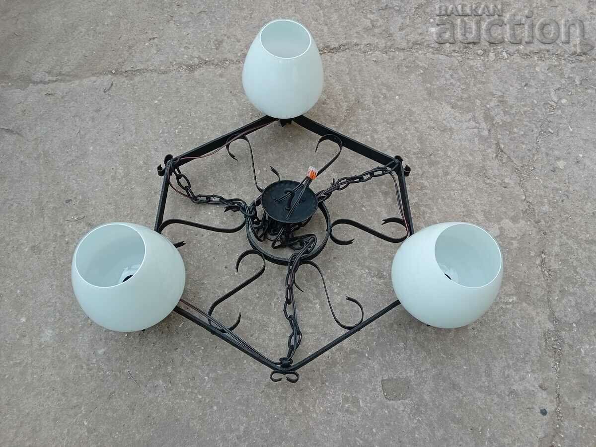 El chandelier wrought iron lamp shade handmade - 5 El chandelier wrought iron lamp shade handmade - 5