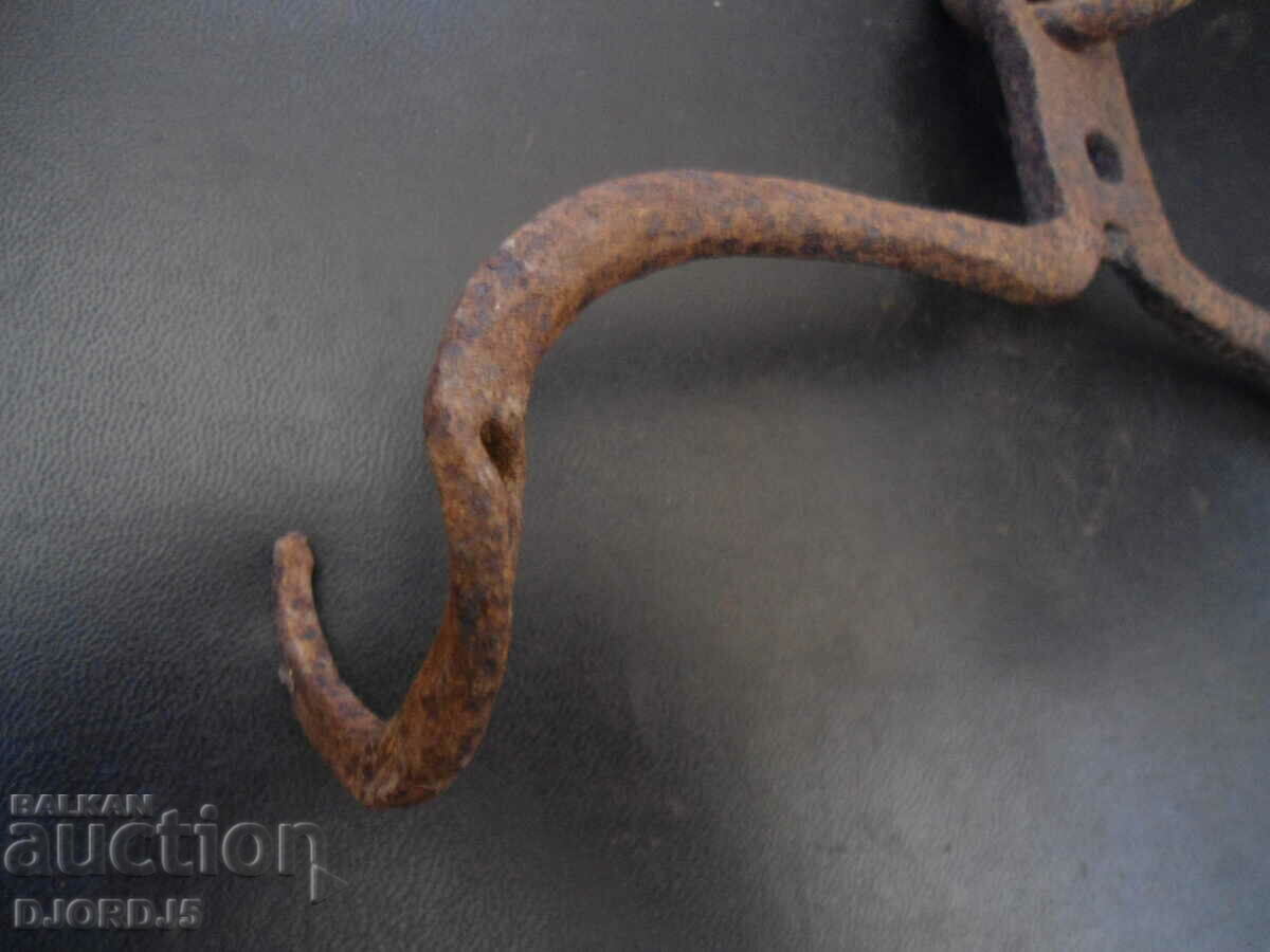 Old forged hook, hook - 5 Old forged hook, hook - 5