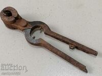 Old nutcrackers wrought iron tool