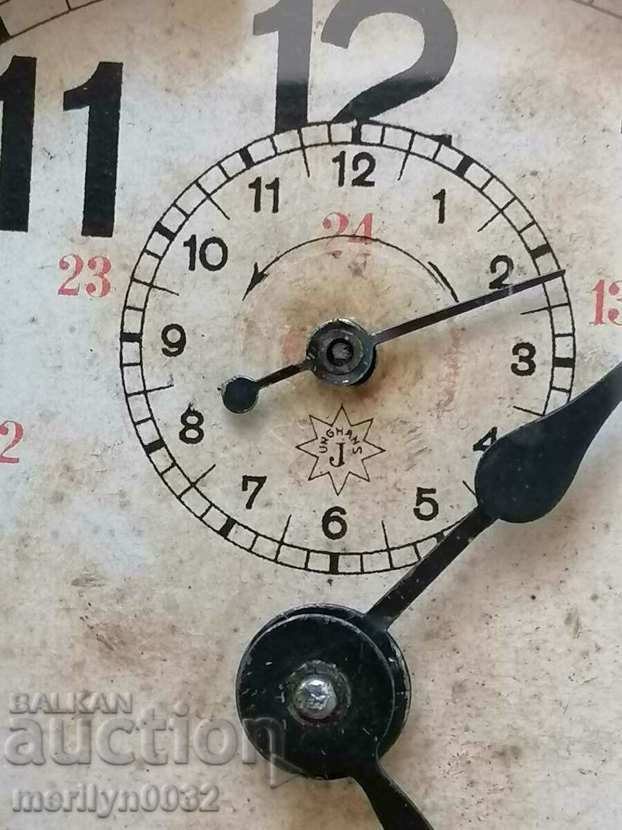 Early 20th century Junghans desk clock alarm WORKS with price 69.00 BGN | € 35.28 Early 20th century Junghans desk clock alarm WORKS with price 69.00 BGN | € 35.28