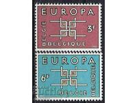 Belgium 1963 Europe CEPT (**), clean series, unstamped