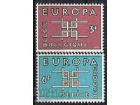 Belgia 1963 Europa CEPT (**), serie curată, fără timbru