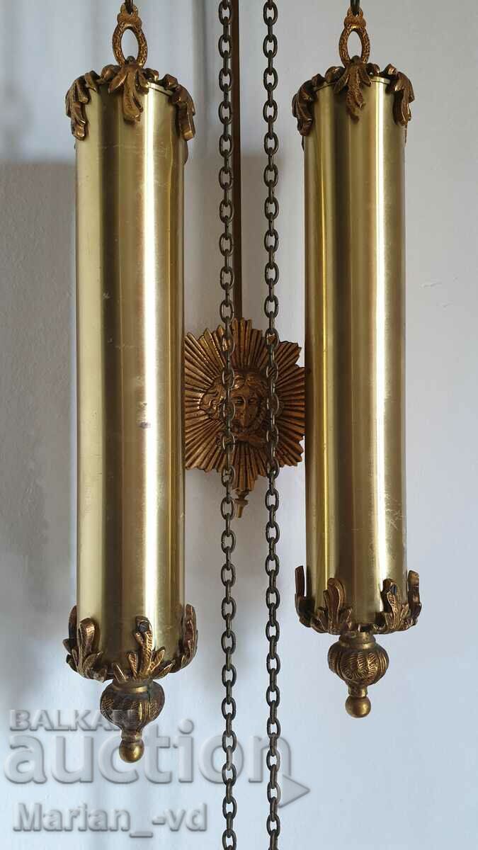 Bronze Rare Mechanical Swiss Wall Clock - 6 Bronze Rare Mechanical Swiss Wall Clock - 6