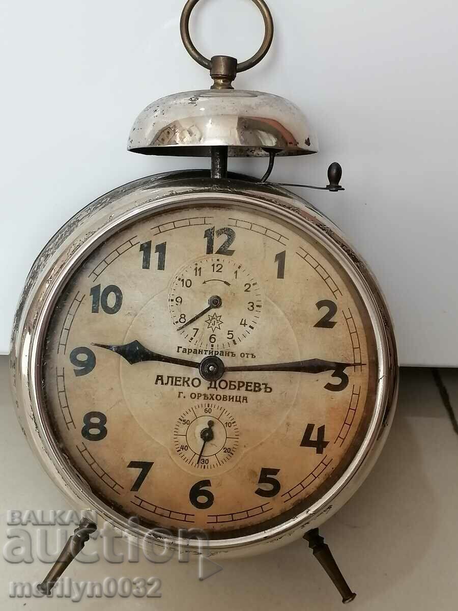 Delivery of Early 20th century Junghans desk clock alarm WORKS
