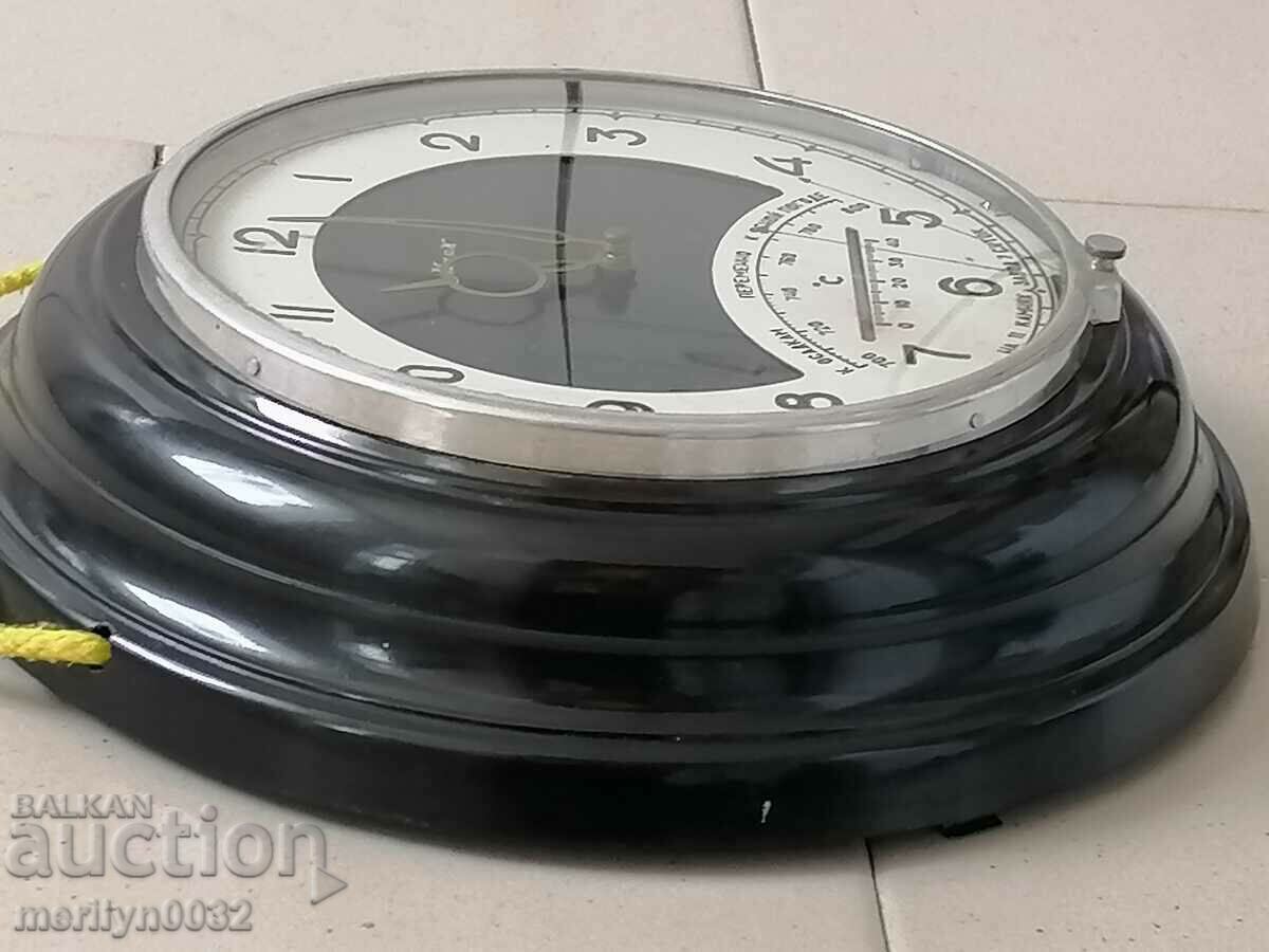 Ρολόι USSR LIGHTHOUSE 60s βαρόμετρο θερμόμετρο ΛΕΙΤΟΥΡΓΕΙ - 5 Ρολόι USSR LIGHTHOUSE 60s βαρόμετρο θερμόμετρο ΛΕΙΤΟΥΡΓΕΙ - 5