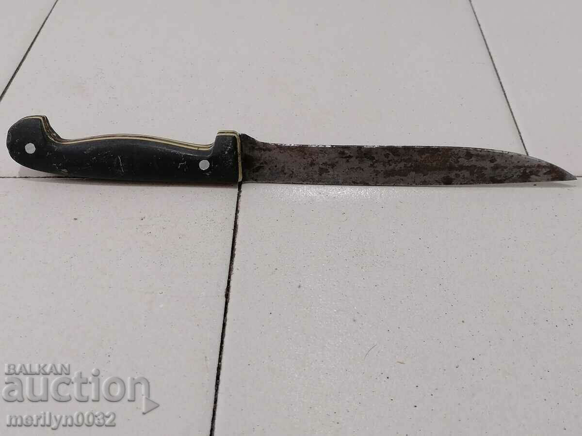 Old butcher knife hand forged blade with price 53.00 BGN | € 27.10