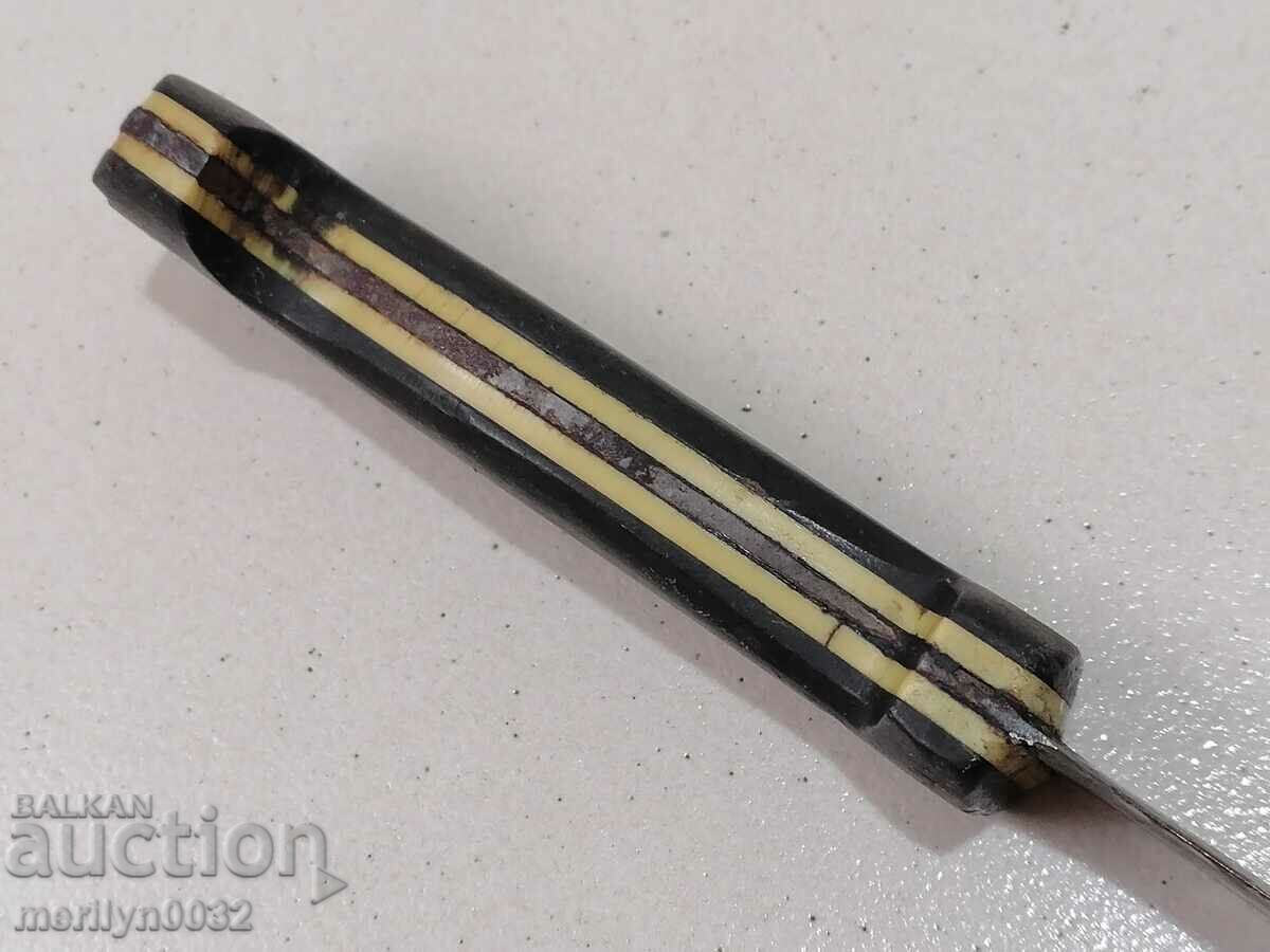 Old butcher knife hand forged blade - 5