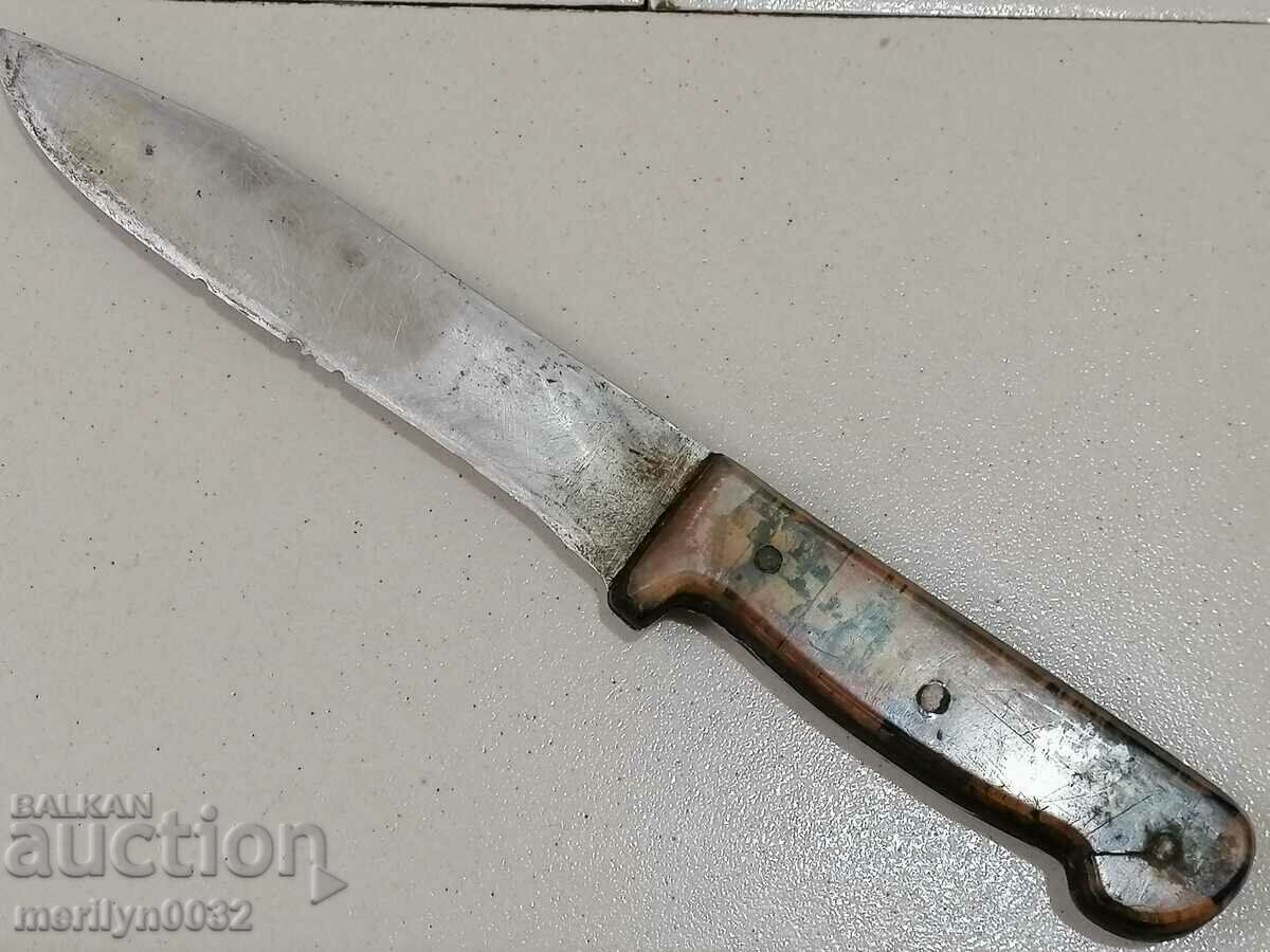 Old butcher knife social period blade - 5 Old butcher knife social period blade - 5