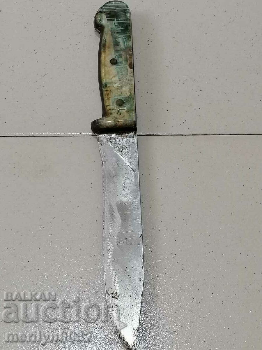 Old butcher knife social period blade - 6 Old butcher knife social period blade - 6