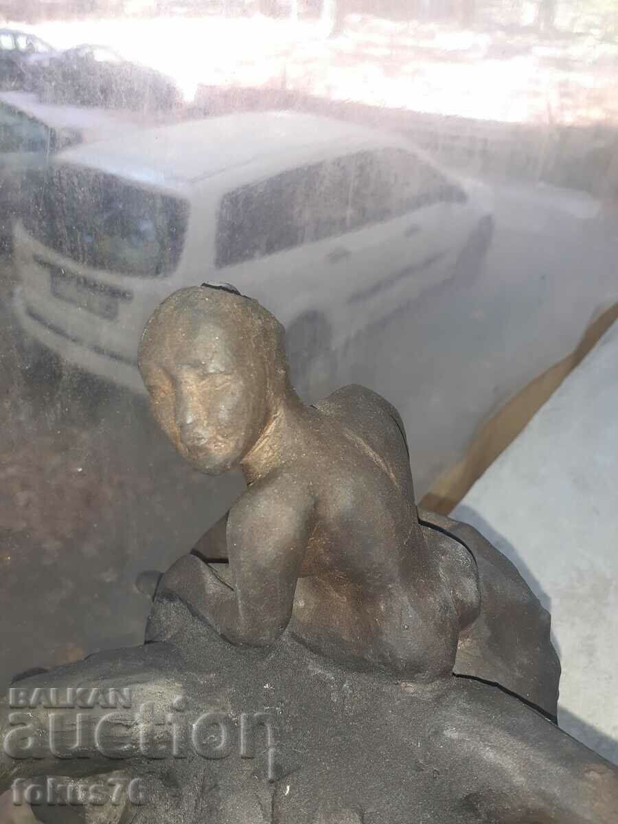 Delivery of Great large plaster sculpture figure statue composition Delivery of Great large plaster sculpture figure statue composition