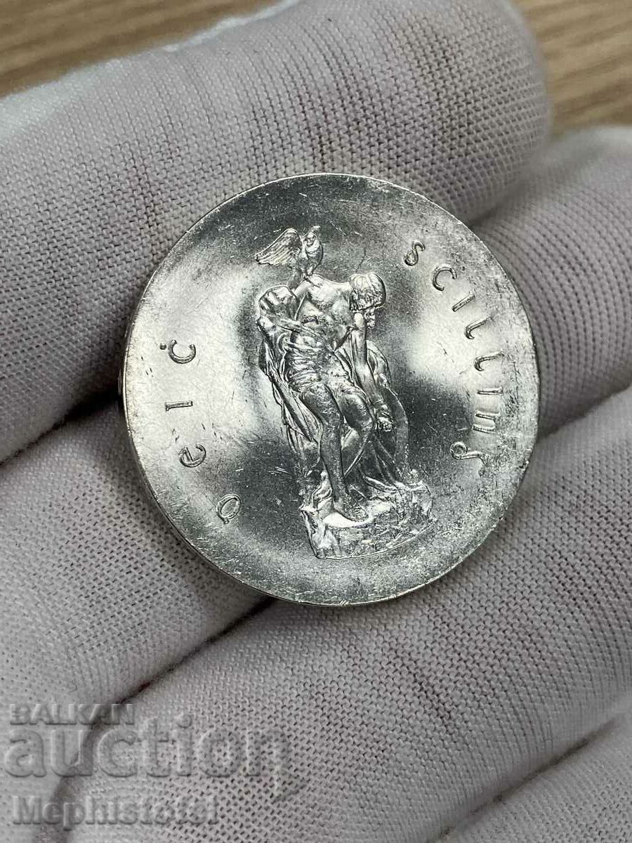 10 șilingi 1966 UNC, Irlanda - Monedă de argint