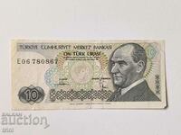 TURCIA 10 lire 1970 ... b22