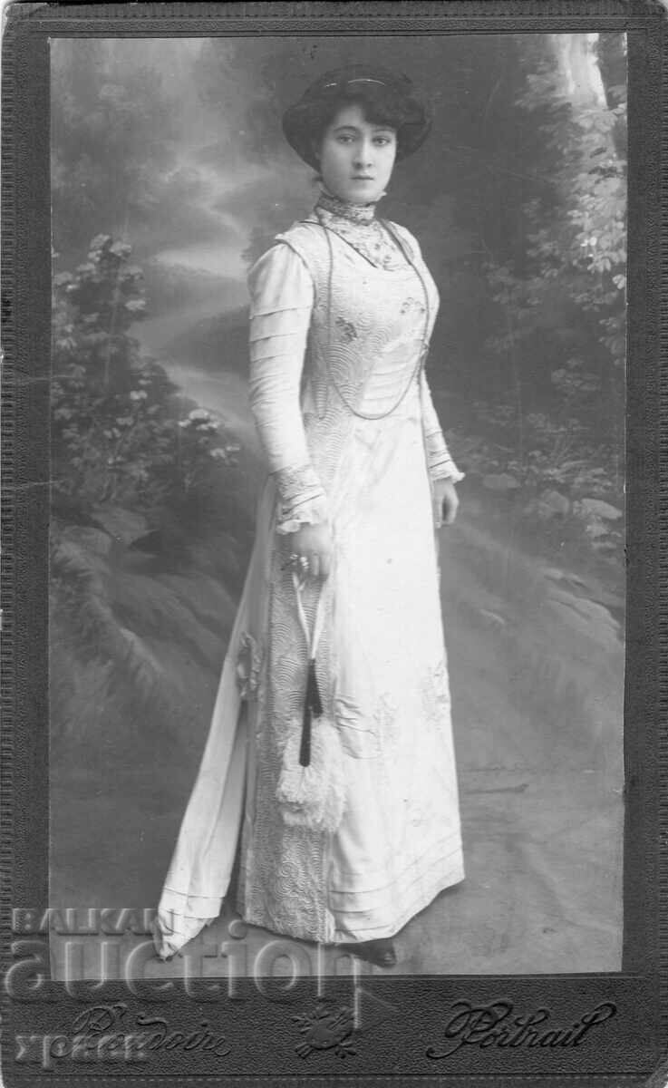 OLD PHOTO - CARDBOARD - T. KHARALAMIEV - V. TARNOVO - G159 OLD PHOTO - CARDBOARD - T. KHARALAMIEV - V. TARNOVO - G159