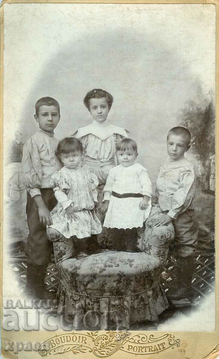 OLD PHOTO - CARDBOARD - D158 OLD PHOTO - CARDBOARD - D158