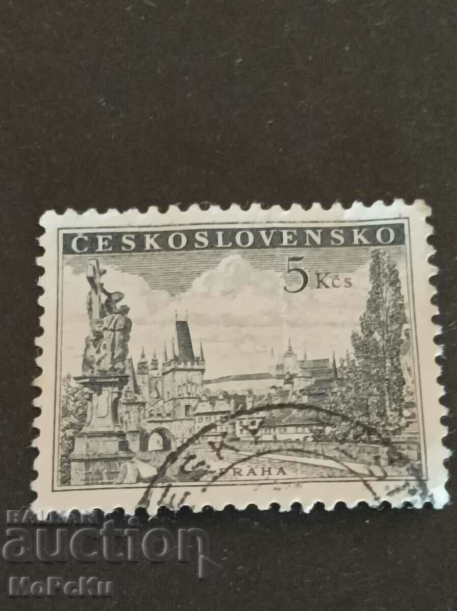timbru poștal Ceskoslovensko
