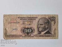 TURKEY 50 lira 1970 ... b23