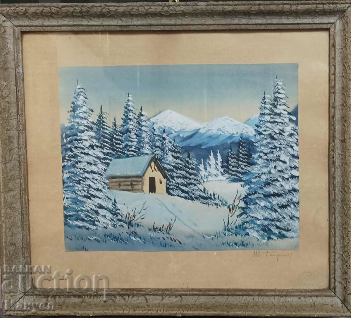 Painting by Ivan Botusharov. with price 250.00 BGN | € 127.82 Painting by Ivan Botusharov. with price 250.00 BGN | € 127.82