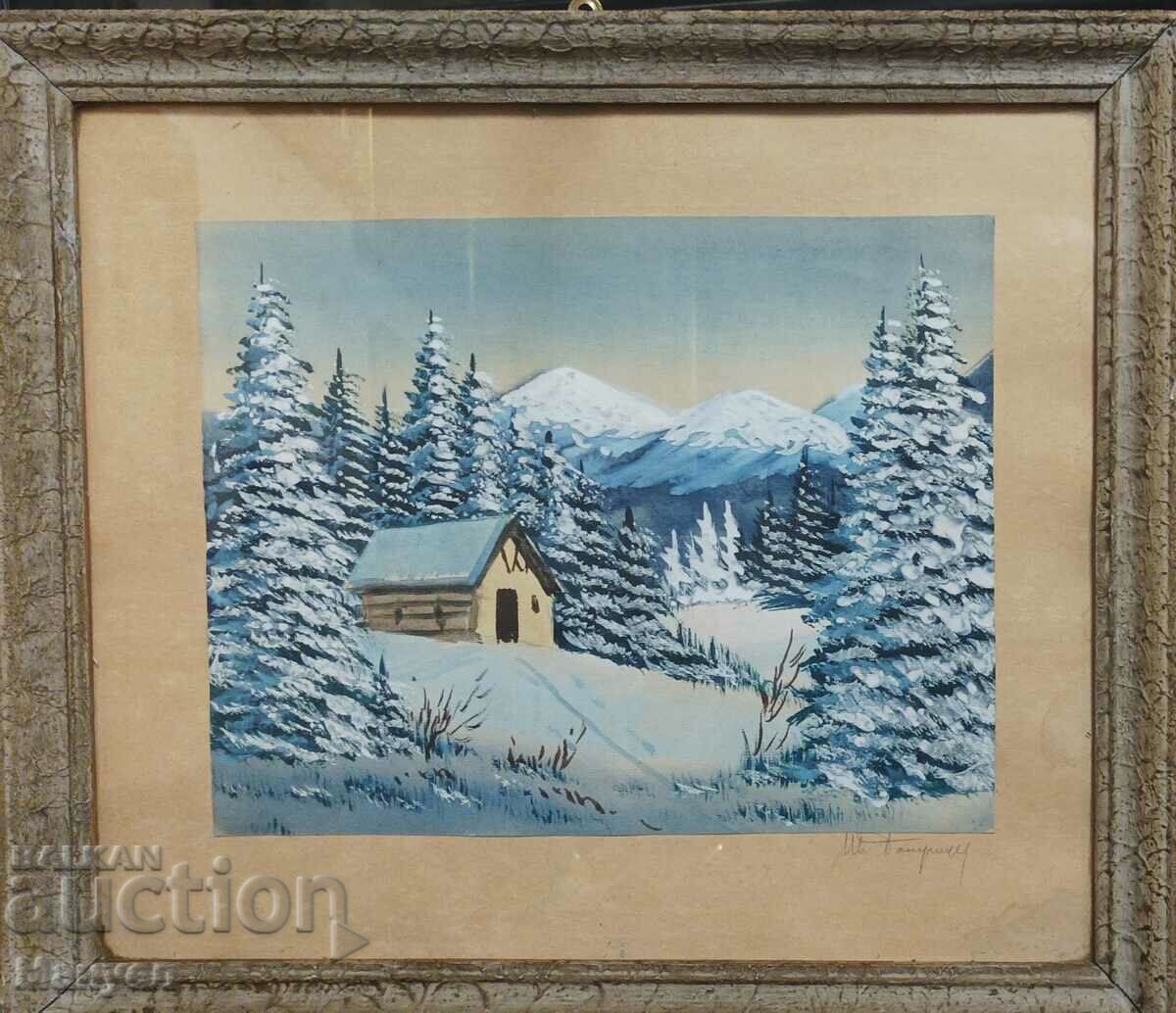 Auction Painting by Ivan Botusharov. Auction Painting by Ivan Botusharov.