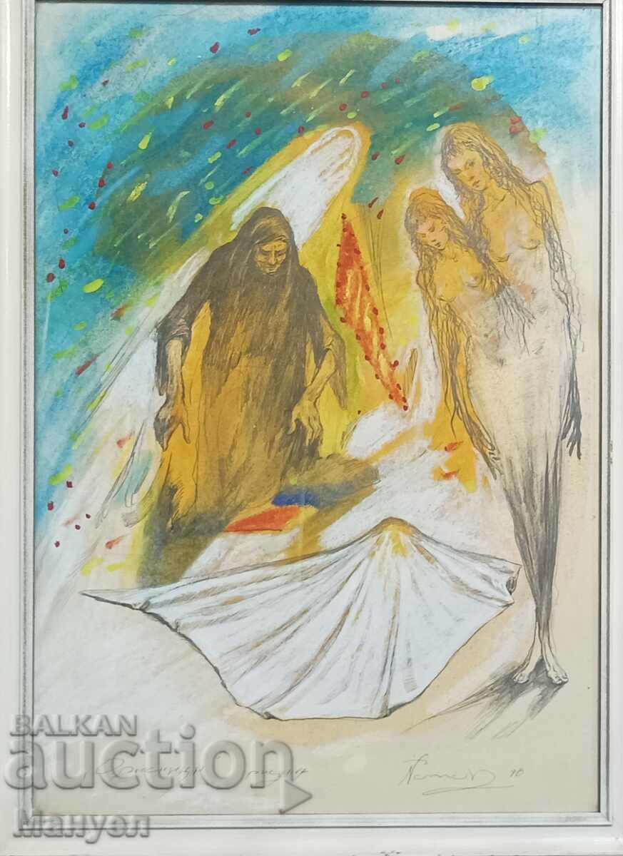 Еклектична картина. с цена 170.00 лв. | € 86.92 Еклектична картина. с цена 170.00 лв. | € 86.92