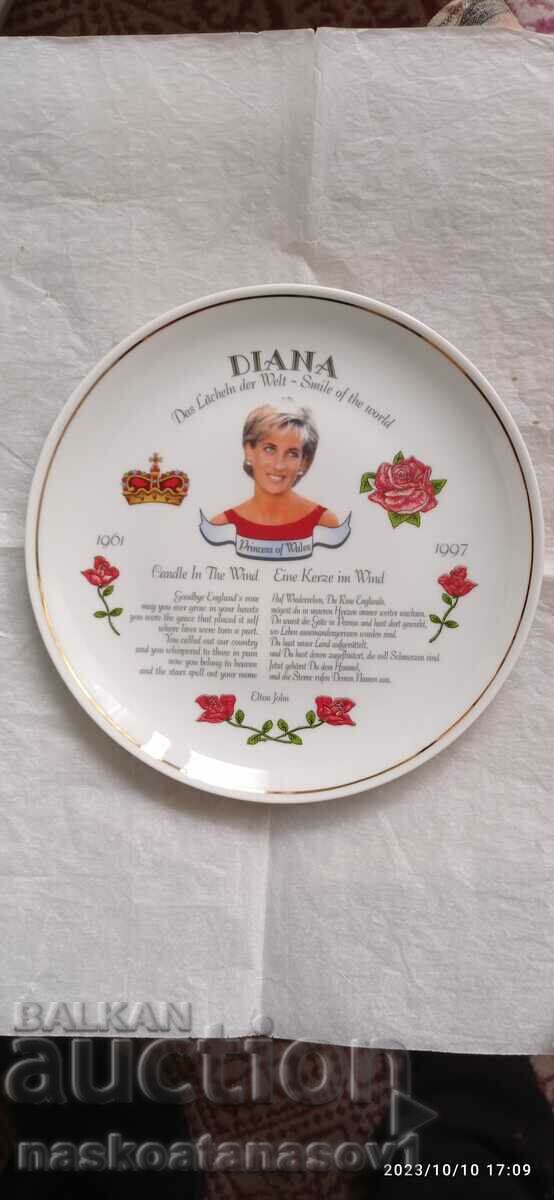 Porcelain collector's plate