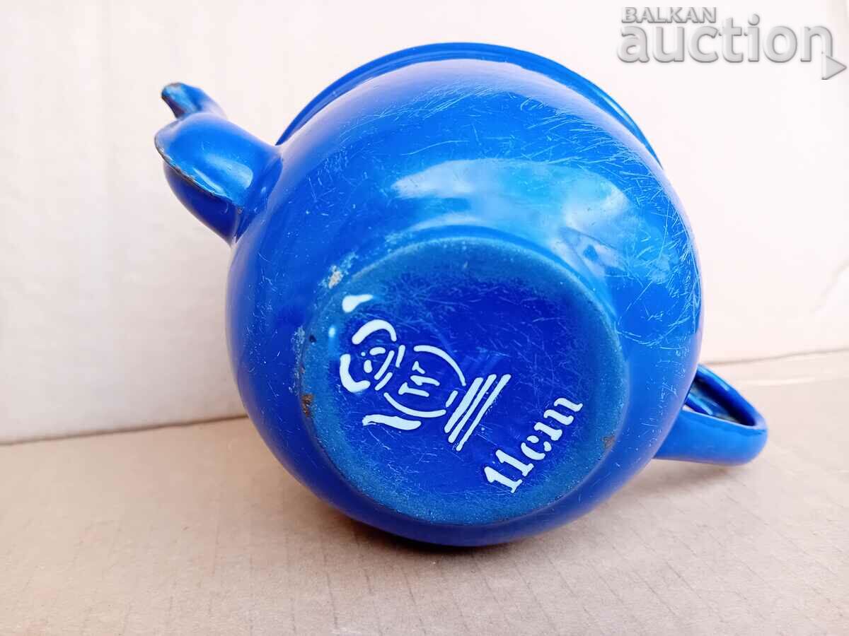 SMALL enamel teapot Austria Hungary early 20th century - 6 SMALL enamel teapot Austria Hungary early 20th century - 6