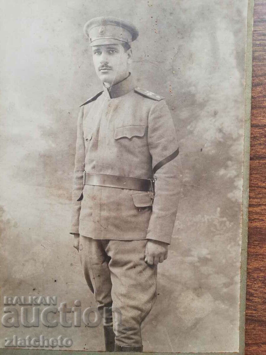 Old cardboard photo - Military PSV with price 30.00 BGN | € 15.34 Old cardboard photo - Military PSV with price 30.00 BGN | € 15.34