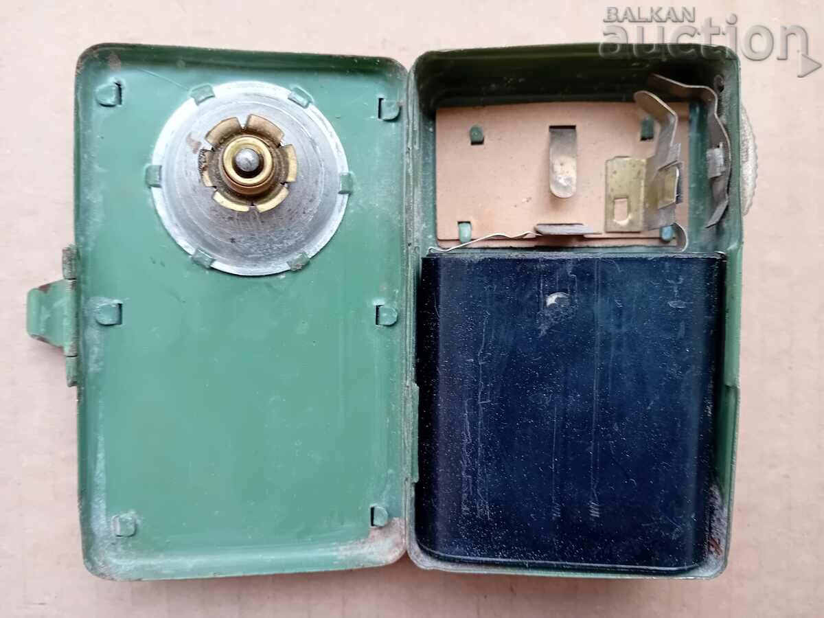 Delivery of ELPROM five-point 60s retro flashlight with colors working