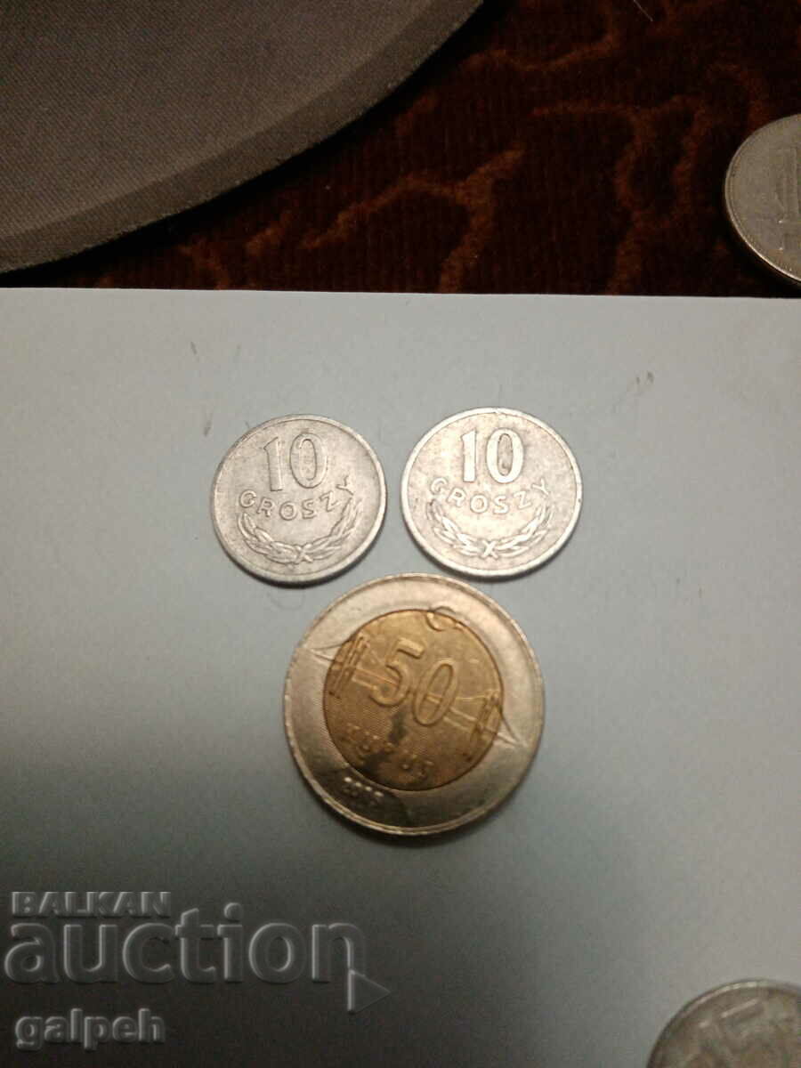 Auction LOT OF COINS MIXED - 12 pcs. - from BGN 1.5 Auction LOT OF COINS MIXED - 12 pcs. - from BGN 1.5