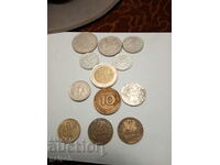 LOT OF COINS MIXED - 12 pcs. - from BGN 1.5