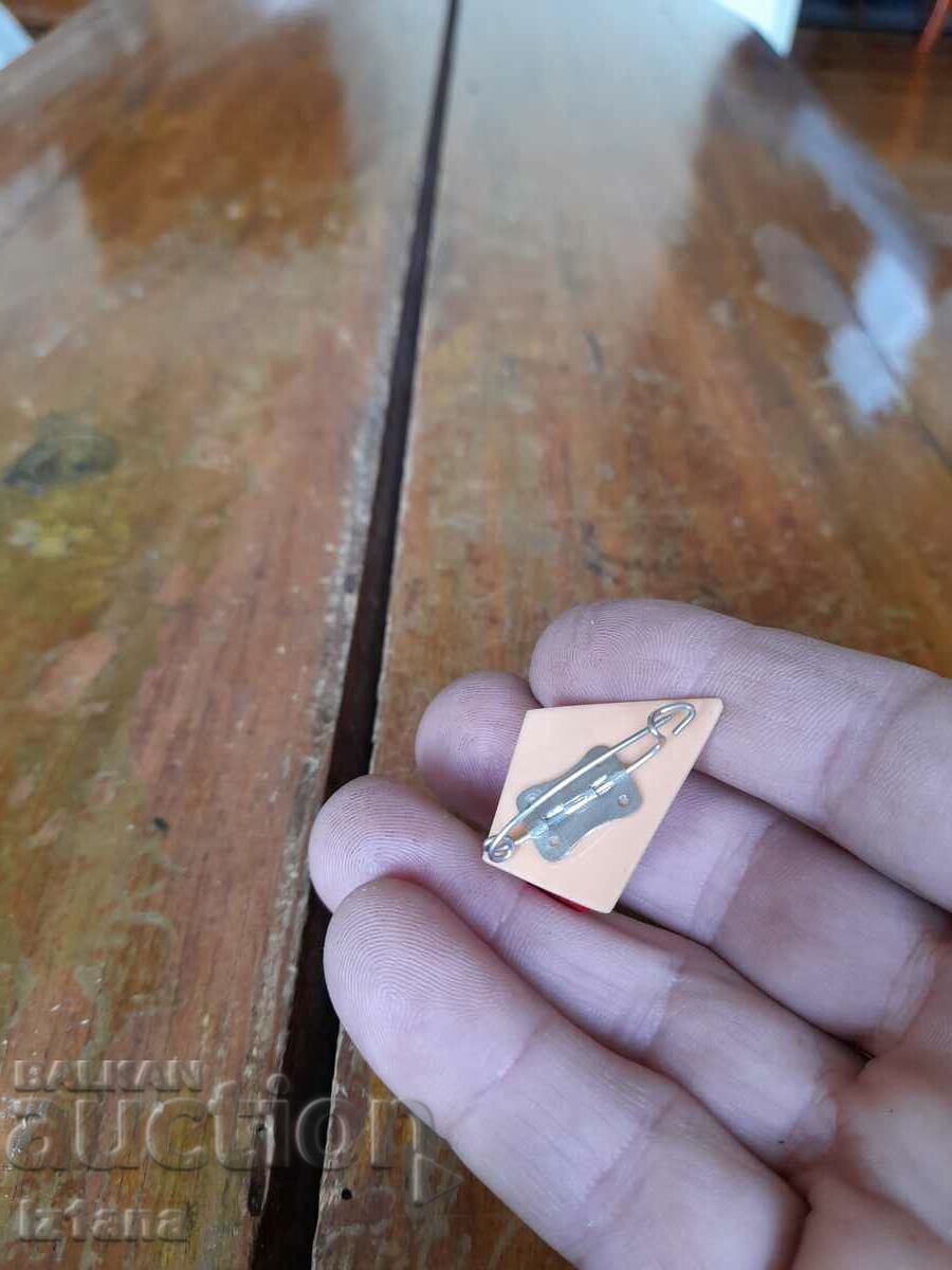 Auction Old matryoshka brooch Auction Old matryoshka brooch