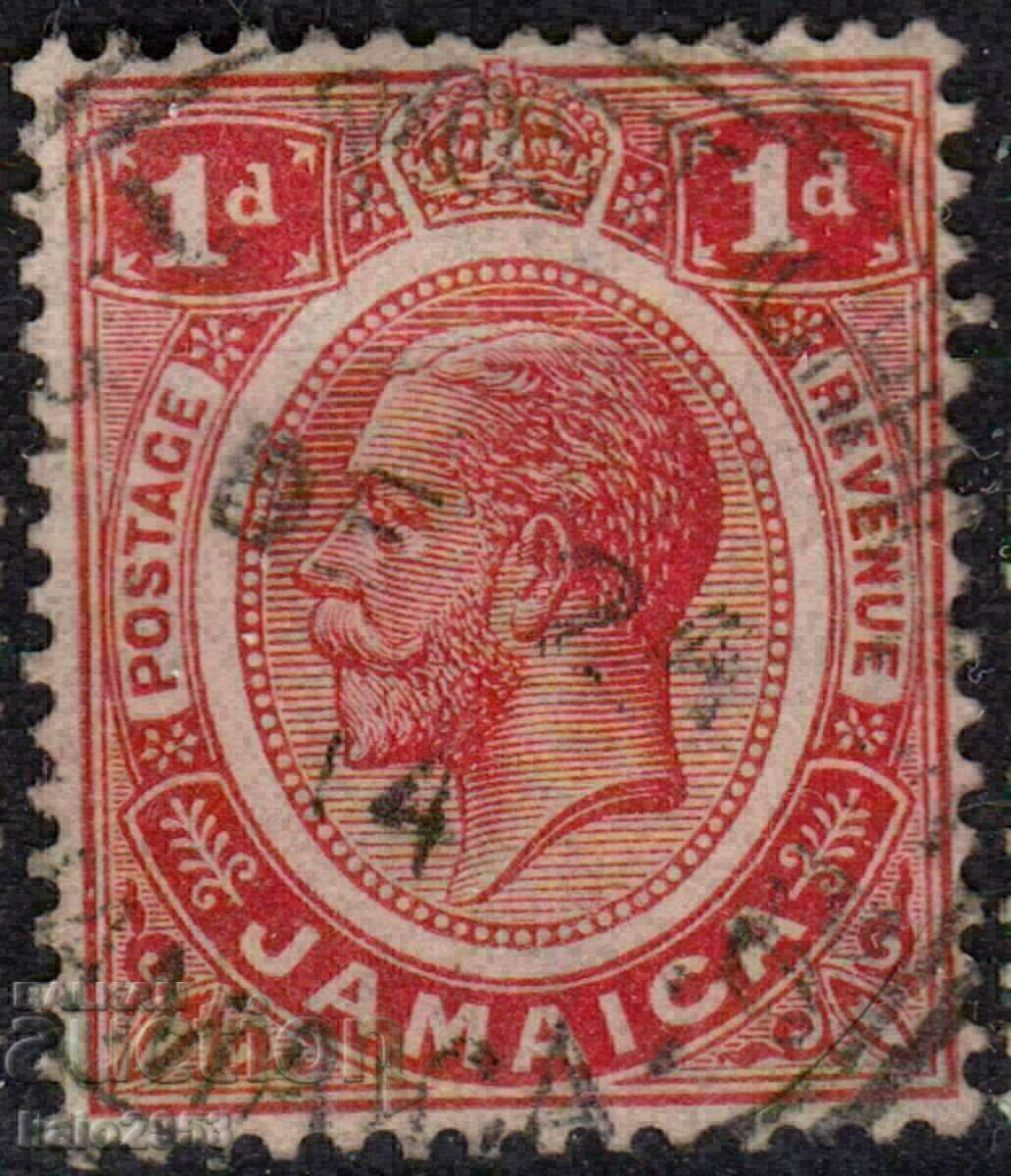 GB/Jamaica-1912-Regular-KG V, γραμματόσημο