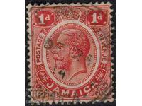 GB/Jamaica-1912-Regular-KG V, stamp