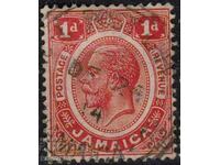 GB/Jamaica-1912-Regular-KG V, stamp