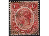 GB/Jamaica-1912-Regular-KG V, stamp