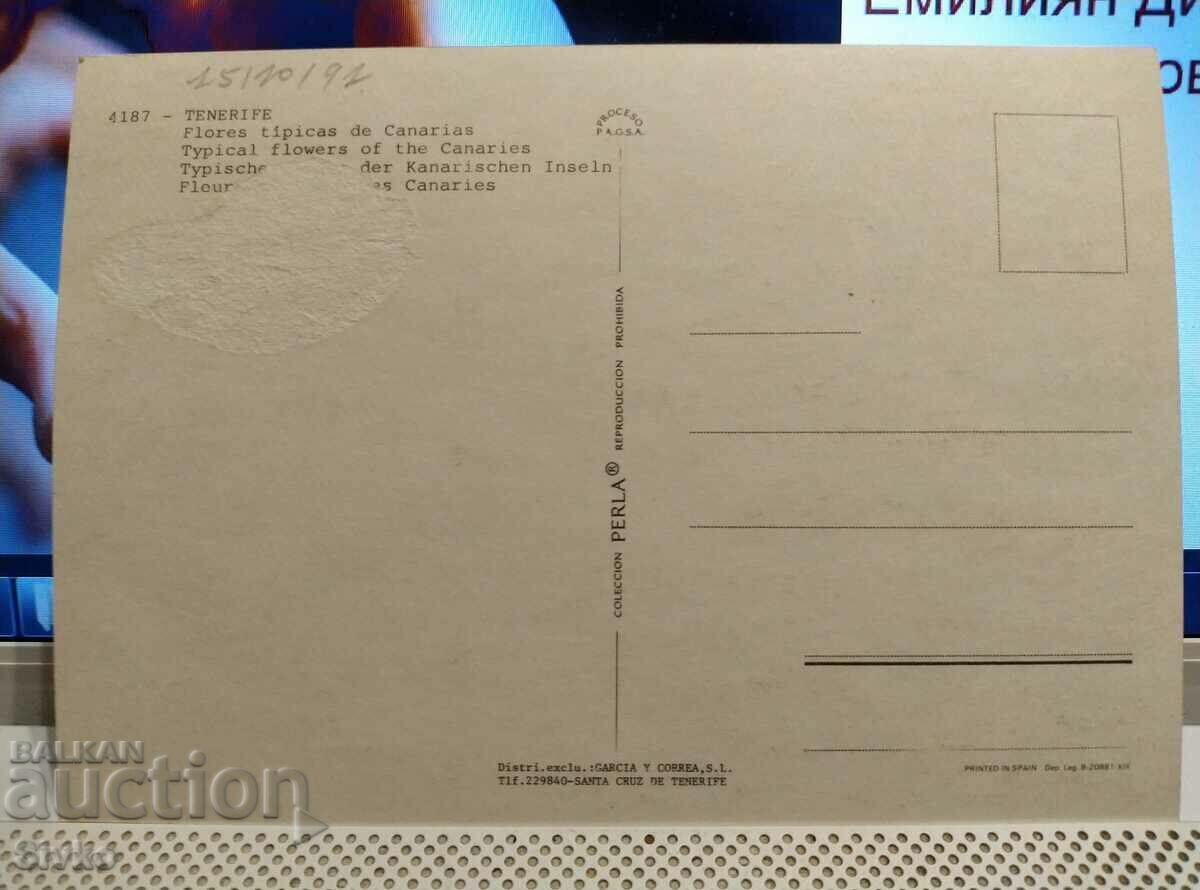 Tenerife Card 1 with price 0.49 BGN | € 0.25 Tenerife Card 1 with price 0.49 BGN | € 0.25