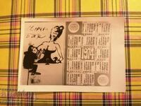 ,, Erotic calendar,,