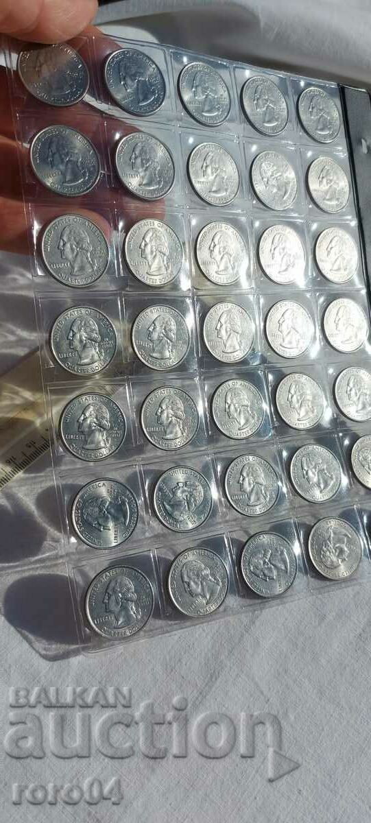 Δημοπρασία ΗΠΑ - ΤΕΤΑΡΤΟ ΔΟΛΑΡΙΟ - 35 ΤΕΜΑΧΙΑ Δημοπρασία ΗΠΑ - ΤΕΤΑΡΤΟ ΔΟΛΑΡΙΟ - 35 ΤΕΜΑΧΙΑ