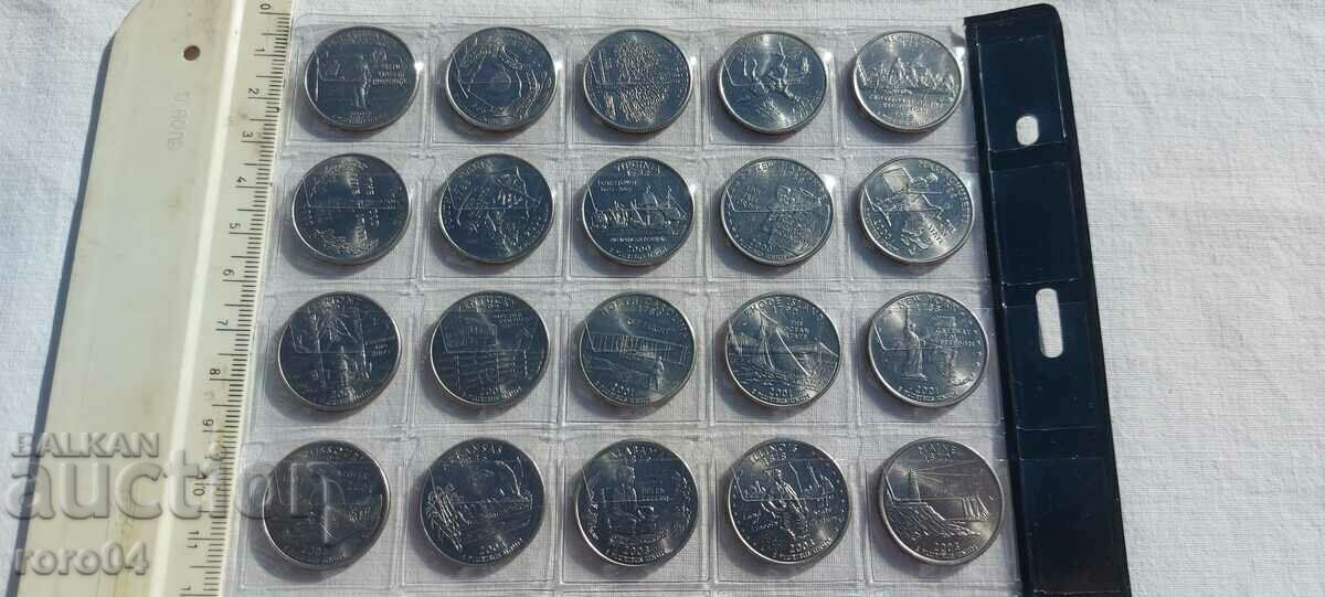 ΗΠΑ - ΤΕΤΑΡΤΟ ΔΟΛΑΡΙΟ - 35 ΤΕΜΑΧΙΑ - 5 ΗΠΑ - ΤΕΤΑΡΤΟ ΔΟΛΑΡΙΟ - 35 ΤΕΜΑΧΙΑ - 5