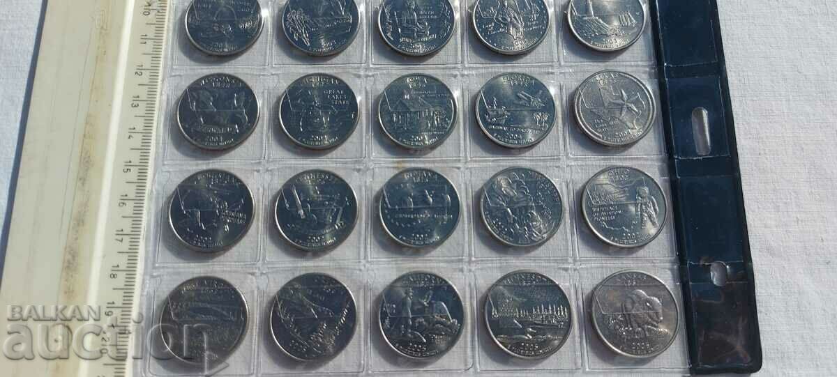 ΗΠΑ - ΤΕΤΑΡΤΟ ΔΟΛΑΡΙΟ - 35 ΤΕΜΑΧΙΑ - 6 ΗΠΑ - ΤΕΤΑΡΤΟ ΔΟΛΑΡΙΟ - 35 ΤΕΜΑΧΙΑ - 6