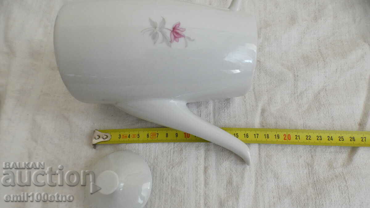 Teapot - jug old Bulgarian porcelain Razgrad - 6 Teapot - jug old Bulgarian porcelain Razgrad - 6