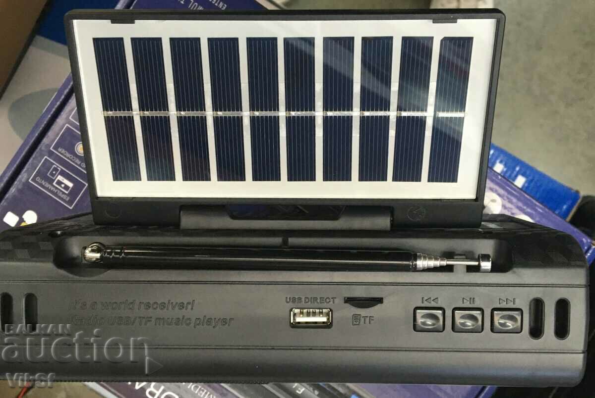Golon RX-3040S radio receiver + solar panel, BT, USB, TFT - 7 Golon RX-3040S radio receiver + solar panel, BT, USB, TFT - 7