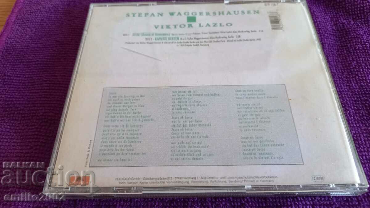 Auction Audio CD Peter Waggershausen & Victor Lazlo Auction Audio CD Peter Waggershausen & Victor Lazlo