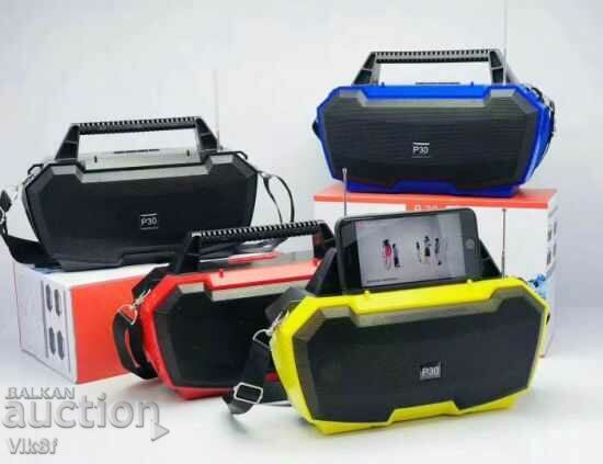 Delivery of Portable speaker with radio, built-in microphone Solar panel Delivery of Portable speaker with radio, built-in microphone Solar panel