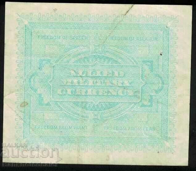 Italy Allied Military 2 lira 1943 Pick M12b Ref 8715 with price 10.00 BGN | € 5.11 Italy Allied Military 2 lira 1943 Pick M12b Ref 8715 with price 10.00 BGN | € 5.11