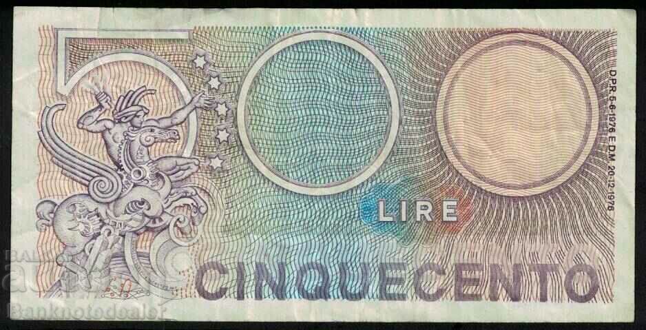 Italy 500 Lire 1974-79 Pick 94 Ref 5202 with price 3.00 BGN | € 1.53 Italy 500 Lire 1974-79 Pick 94 Ref 5202 with price 3.00 BGN | € 1.53